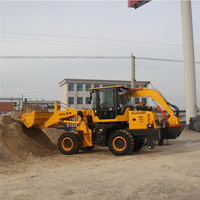 ICLES940 Chargeuse compacte sur pneus, chargeuse-pelleteuse, chargeuse frontale, chargeuse de grumes, mini-chargeuse tracteur 2 tonnes, avec moteur YUNNEI et boîte de vitesses PLC