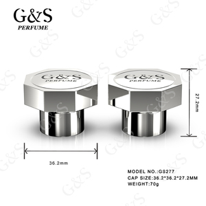All'ingrosso 15mm rotondo tappo di bottiglia di profumo Zamac a forma di palla profumo Cover per bottiglia di vetro - Product Image 5