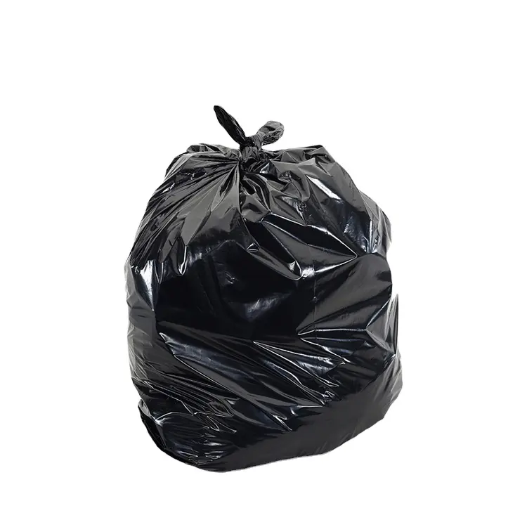 HDPE LDPE biodegradable disposable plastic garbage bag on roll