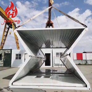 2 3 phòng ngủ thép cabin prefab 20ft 40ft di động mô-đun di động vườn mở rộng có thể gập lại gấp container văn phòng nhà nhà - Product Image 4