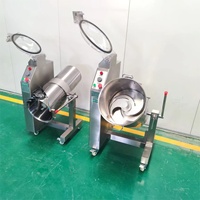 Robot culinaire vertical multifonction industriel 220V 380V en acier inoxydable pour légumes, gingembre et ail