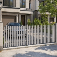 Panneaux de clôture en aluminium Tingmeihaoting avec ventilation, revêtement poudré, écran d'intimité pour jardin, montage facile