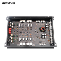 Yüksek Ses Kalitesi 60Wx4 Sınıf AB Araç Ses Amplifikatörü 4 Ohm 4 Kanal 12-24V Crossover'lar Amfi OEM ODM