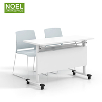 Bureau pliable moderne pour réunion, livraison gratuite, bon marché, bureau mdf