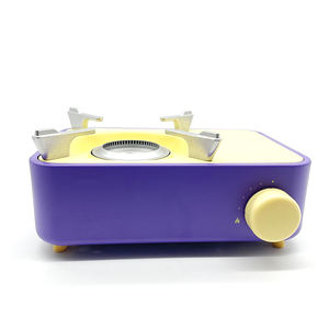 Réchaud à cassette portable en acier Wildrex Mini, compact, brûleur unique, puissance de feu de 2,1 kW pour le camping, les pique-niques, les voyages en voiture - Product Image 3