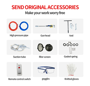 圧力トンネル亀裂射出グラウト混合機セメントモルタル二重成分射出グラウト混合機 - Product Image 6