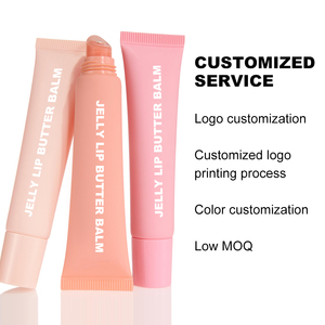 Brillo Labial Vegano Herbal No Pegajoso, Crema Hidratante con Protector Solar, Vitamina E, Bálsamo Labial Natural en Gel con Múltiples Sabores - Product Image 6