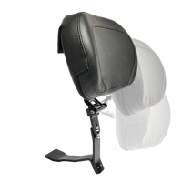 Dossier de conducteur personnalisé avec pochette de rangement compatible Can-Am Spyder RT/RT-S/RT Limited 2010-2019, dossier de conducteur amovible et réglable
