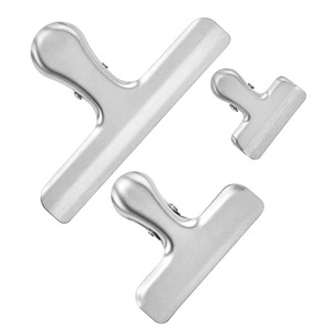Stainless Steel Food Sealing Clip Rectangle Airtight <b>Kitchen</b> <b>Storage</b> Clamp Large Medium Small Size Available - Product Image 5