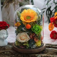 Lovebay Factory Eternity Rozen Zonnebloemen Elke Blijvende Roos In Koepel Echt Voor Altijd Rozen Gedroogde Geconserveerde Rozen Voor Valentines