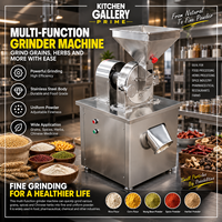 Machine à pulvériser en acier inoxydable, moulin à épices, céréales, riz, sucre, herbes sèches, équipement de fabrication de poudre fine