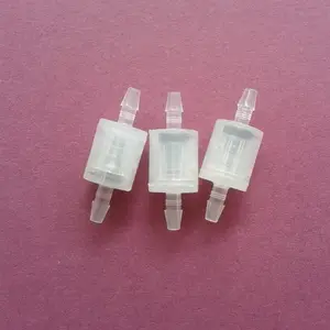 Válvula de retenção da mola 1/8 '', válvula de plástico da retenção da mola