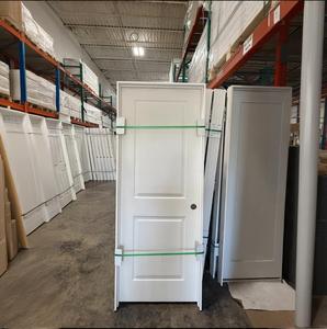 Modern Design 96 Inch Prehung Interior <strong>Doors</strong> Wood White <strong>Doors</strong> With <strong>Frames</strong> - Product Image 1