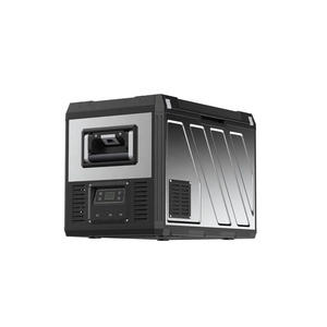 Refrigerador y Congelador Portátil de 60L para Camping, 12V/24V, con Energía Solar, Compresor de Plástico ABS y Aluminio, Fabricante de Hielo - Product Image 2