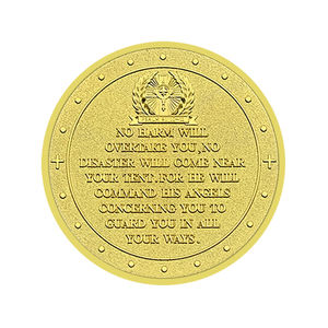 Archangel Michael meydan sikke altın gümüş kaplama Michael abd üzerinde saatler madalya renkli baskı koleksiyonu hediye hediyelik eşya - Product Image 3