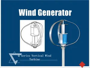 Baixo nível de ruído 1kw 2kw, eixo vertical, gerador de vento 3kw 5kw 10kw, energia vertical, turbina eólica