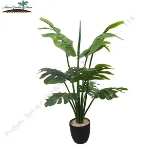 Indoor 3ft Small Plants for Gardens Decoration Artificial Monstera Tree House