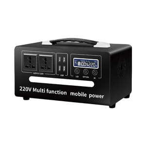 Estación de Energía Eléctrica Portátil Recargable con Batería de Litio Ternaria de 300W, 378WH, Mini Generador Solar con MPPT y Onda Sinusoidal Modificada - Product Image 2