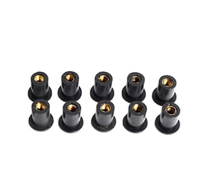 Black Plastic Round Head <b>Screw</b> Caps 12mm Cap Diameter Metric Thread Standard Finish - Product Image 3