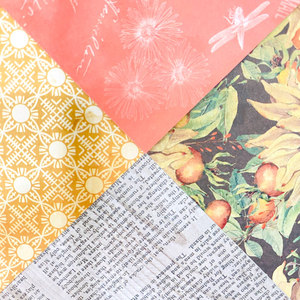 Fghgf — papier de Scrapbooking en grenade 6 "x 6", Pack de papier artisanal pour bricolage, fait à la main, nouveau Design - Product Image 6