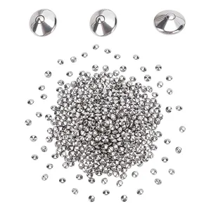 High quality stainless steel tumbling ball cone media beads jewelry polishing accessory steel shot blasting