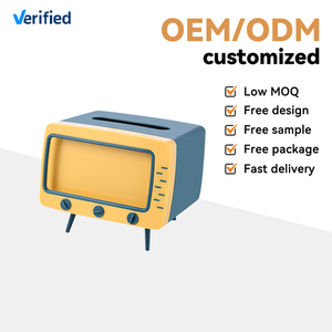 Xinhang Hộp khăn giấy sáng tạo đa chức năng trang trí khung điện thoại di động hình TV Hộp khăn giấy mạnh công suất lớn - Product Image 3