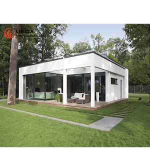 Rumah kontainer prefabrikasi bangunan taman struktur baja Modern unit kantor rumah studio prefab - Product Image 2