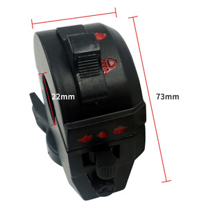 Conjunto de interruptores de control multifunción para motocicleta, conector universal tipo bala para faro, <span class=keywords><strong>señal</strong></span> de giro y apagado, accesorio de modificación - Product Image 5