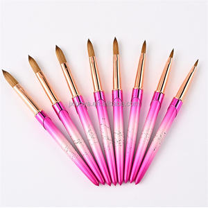 Sally Beauty Ensemble de cheveux ovales de haute qualité pour virole à sertir en poudre et liquide Meilleurs pinceaux à ongles en acrylique de luxe pour <span class=keywords><strong>Amazon</strong></span> - Product Image 5