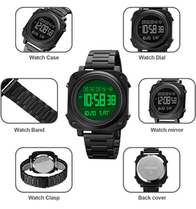 Azul del <span class=keywords><strong>reloj</strong></span> SKMEI 1726 recién llegados <span class=keywords><strong>reloj</strong></span> de los hombres de lujo Acero inoxidable digital de muñeca Relojes - Product Image 6