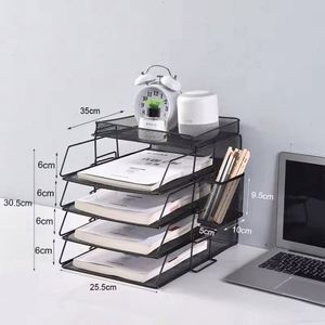 Portadocumentos y Portapapeles Metálico de Escritorio para Oficina, Escuela y Hogar, Precio Bajo de Fábrica en China - Product Image 3