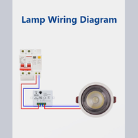 Interrupteur à télécommande sans fil Kampa RF 433 MHz, portée 10m-30m, 10A, 85-240V AC, IP20 pour système de maison intelligente