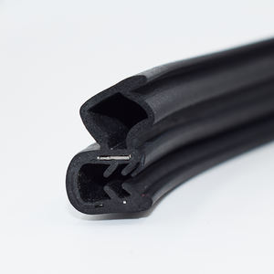 Epdm גומי רצועת חלון חותמות מכונית קדמית מלונית השמשה הקדמית זכוכית גומי אריג חותם epdm אוטומטי דלת חותם גומי רצועה - Product Image 1