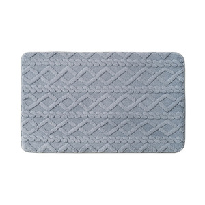 Hiện Đại Non-Slip Tắm Thảm Hấp Thụ Nước Mềm Nhà Vệ Sinh Thảm Bộ Nhớ Bọt Polyester Phòng Tắm <span class=keywords><strong>Mat</strong></span> Cho Home & Khách Sạn Phòng Ngủ Sử Dụng - Product Image 5