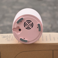 Diffuseur d'huiles essentielles ultrasonique électrique de table 160 ml, commande tactile, lumière LED, humidificateur d'aromathérapie en céramique fait main 1
