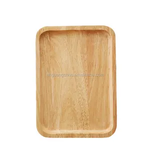 Деревянные подставки в японском стиле с деревянными поддонами и прямоугольной натуральной деревянной тарелкой