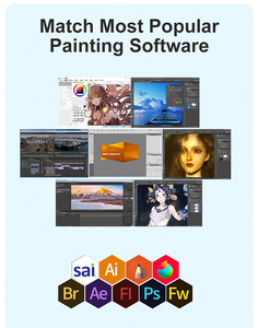 Fabbrica 10 lune G20 tavoletta grafica professionale 8192 livelli senza fili <span class=keywords><strong>penna</strong></span> <span class=keywords><strong>Tablet</strong></span> disegno tavoletta grafica <span class=keywords><strong>con</strong></span> stilo animato - Product Image 4