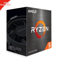 Brand New AMD CPU R5 5600 3.5GHz 6 Cores 12 Threads Gaming Cpus Scrap for Desktop Computer Motherboard Processor AMD R5 5600 CPU