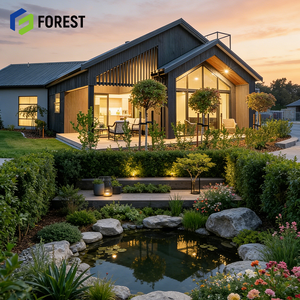 Mini-maison de luxe entièrement équipée, économique, haut de gamme, personnalisée, portable, avec structure en acier léger - Product Image 1