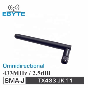 Antenne sans fil TX433-JK-11 2,5dBi 433M, antenne omnidirectionnelle en caoutchouc 433 MHz pour communications, vente chaude en usine - Product Image 2