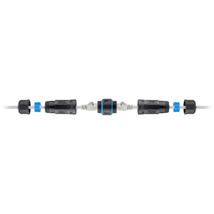 Connecteur de câble réseau RJ45 extérieur étanche à la poussière et à l'eau CAT6/CAT6A/CAT7 IP68, coupleur RJ45 extérieur LAN <span class=keywords><strong>DSL</strong></span> - Product Image 3