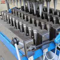 Ligne de production automatique de cornets de glace en gaufrettes, machine à fabriquer des cornets de glace en gaufrettes, machine à cornets en gaufrettes