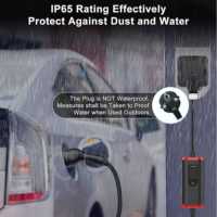 Chargeur Ev 40a 9kw Niveau 2 Type 2 ou Type 1 avec câble de 5m Chargeur de voiture pour véhicule électrique Chargeur portable Ev