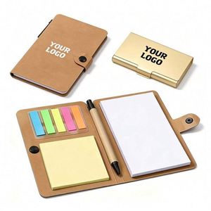 Business Gift Supplies Wholesale Notepad With Pen Sticker <b>Book</b> Custom Logo <b>Note</b> Pads Promotional Small Notebook - Product Image 1