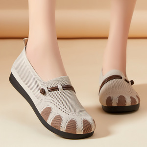 Nouvelles chaussures décontractées de luxe pour femmes, brodées, de haute qualité, plates, pour mariage et soirée, pour la mariée - Product Image 5