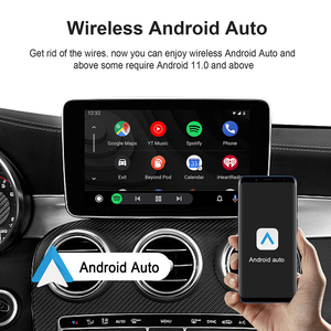 Adaptateur CarPlay intelligent multifonctionnel universel filaire et sans fil, compatible avec <span class=keywords><strong>Android</strong></span> 13, navigation automobile, compatible avec iOS et <span class=keywords><strong>Android</strong></span> - Product Image 3
