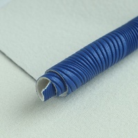 Vente en gros usine – Matériau en cuir synthétique PVC 1,0 mm à motif tissé 3D (Rexine) pour couvertures de carnets, chaises et literie