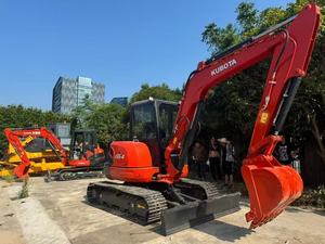 Excavadora Usada Kubota U55, Maquinaria en Oferta, Excavadora Hidráulica de Orugas, Kubota U55 Original de Segunda Mano Pequeña, 20 30 35 - Product Image 1