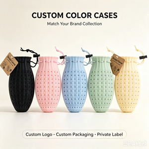 Bolsa de silicona para ahorrar jabón SoapyGene, color rosa, tamaño pequeño, para ducha, viajes, hogar, gimnasio, uso diario - Product Image 2