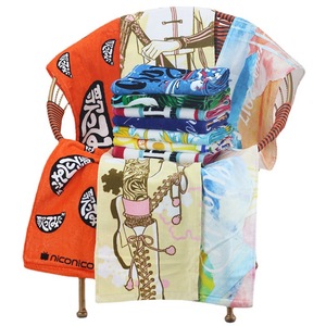 Serviette de sport 20x110 cm en pur coton absorbant la transpiration, imprimée de dessins animés, pour événements sportifs et fitness, impression personnalisée disponible - Product Image 5